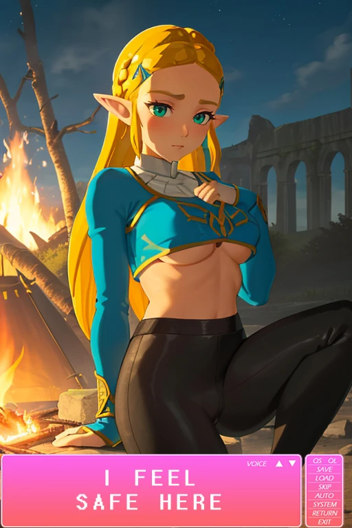 Zelda's: Unleashing The Lust For Adventure #2|The chase in the Outpost Ruins porn comic picture 12