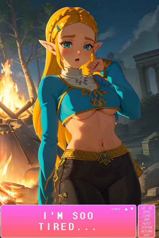 Zelda's: Unleashing The Lust For Adventure #2|The chase in the Outpost Ruins porn comic picture 13