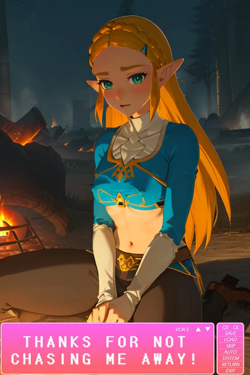 Zelda's: Unleashing The Lust For Adventure #2|The chase in the Outpost Ruins porn comic picture 14