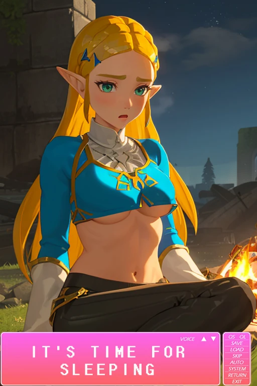 Zelda's: Unleashing The Lust For Adventure #2|The chase in the Outpost Ruins porn comic picture 15