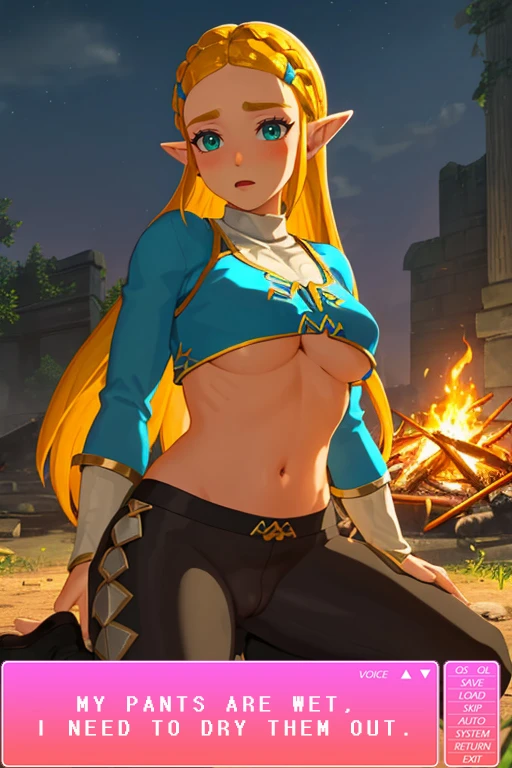 Zelda's: Unleashing The Lust For Adventure #2|The chase in the Outpost Ruins porn comic picture 16