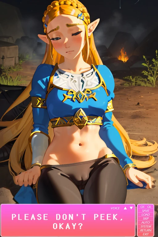 Zelda's: Unleashing The Lust For Adventure #2|The chase in the Outpost Ruins porn comic picture 18