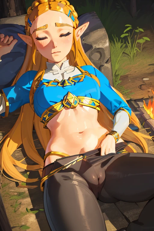 Zelda's: Unleashing The Lust For Adventure #2|The chase in the Outpost Ruins porn comic picture 20