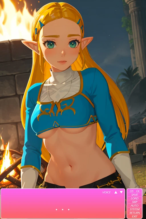 Zelda's: Unleashing The Lust For Adventure #2|The chase in the Outpost Ruins porn comic picture 7