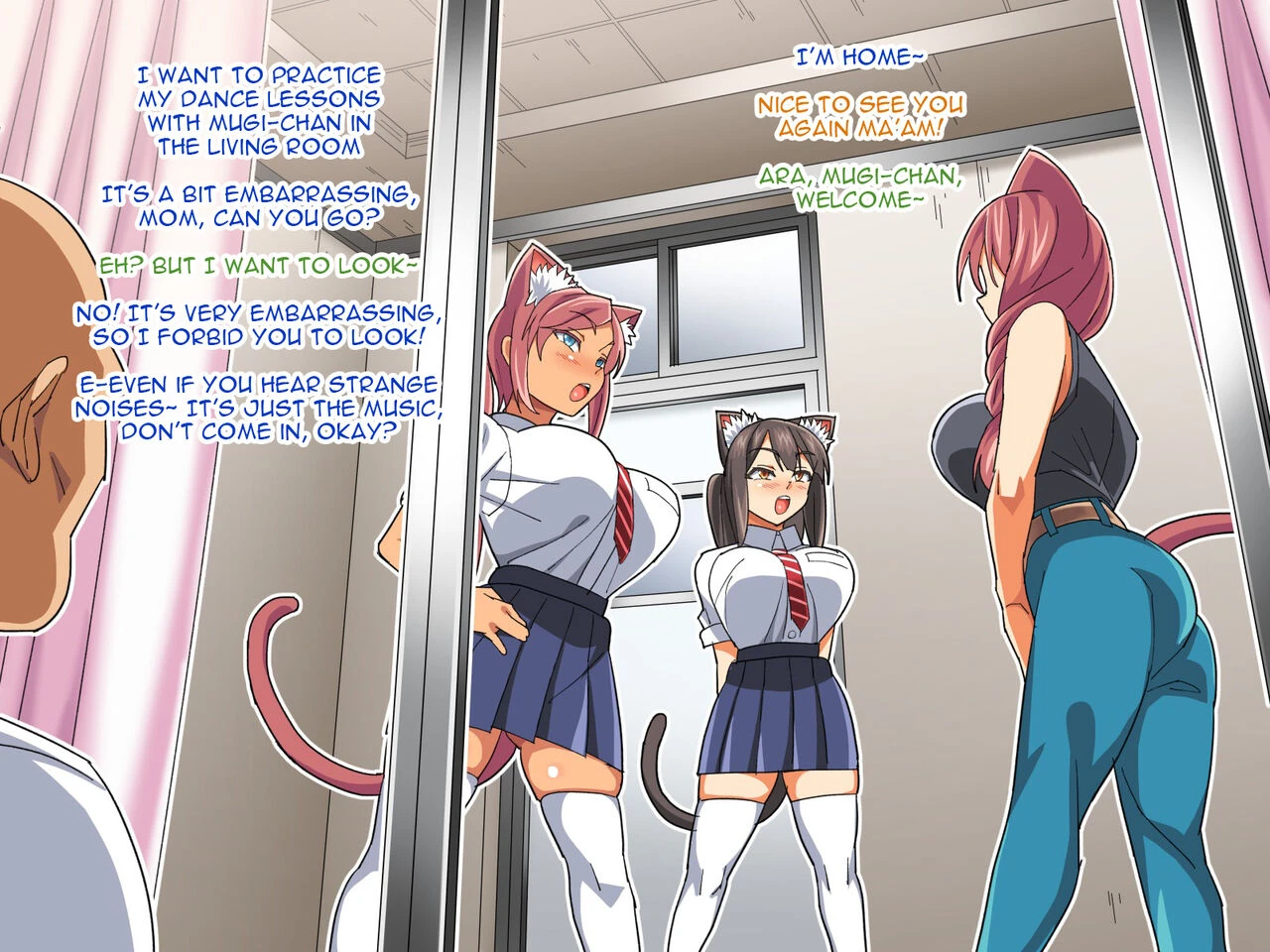 Zenin Baka de Kyonyuu no Shuzoku to Dosukebe Harem Seikatsu porn comic picture 46