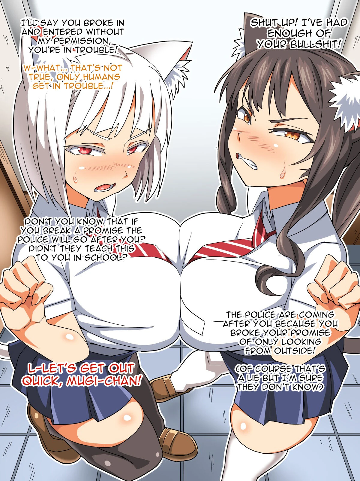 Zenin Baka de Kyonyuu no Shuzoku to Dosukebe Harem Seikatsu porn comic picture 8