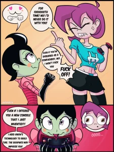 Zim 'n Gaz porn comic picture 1