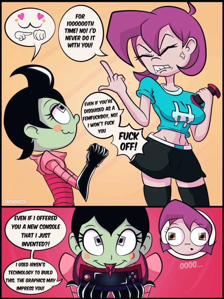 Zim 'n Gaz porn comic picture 1