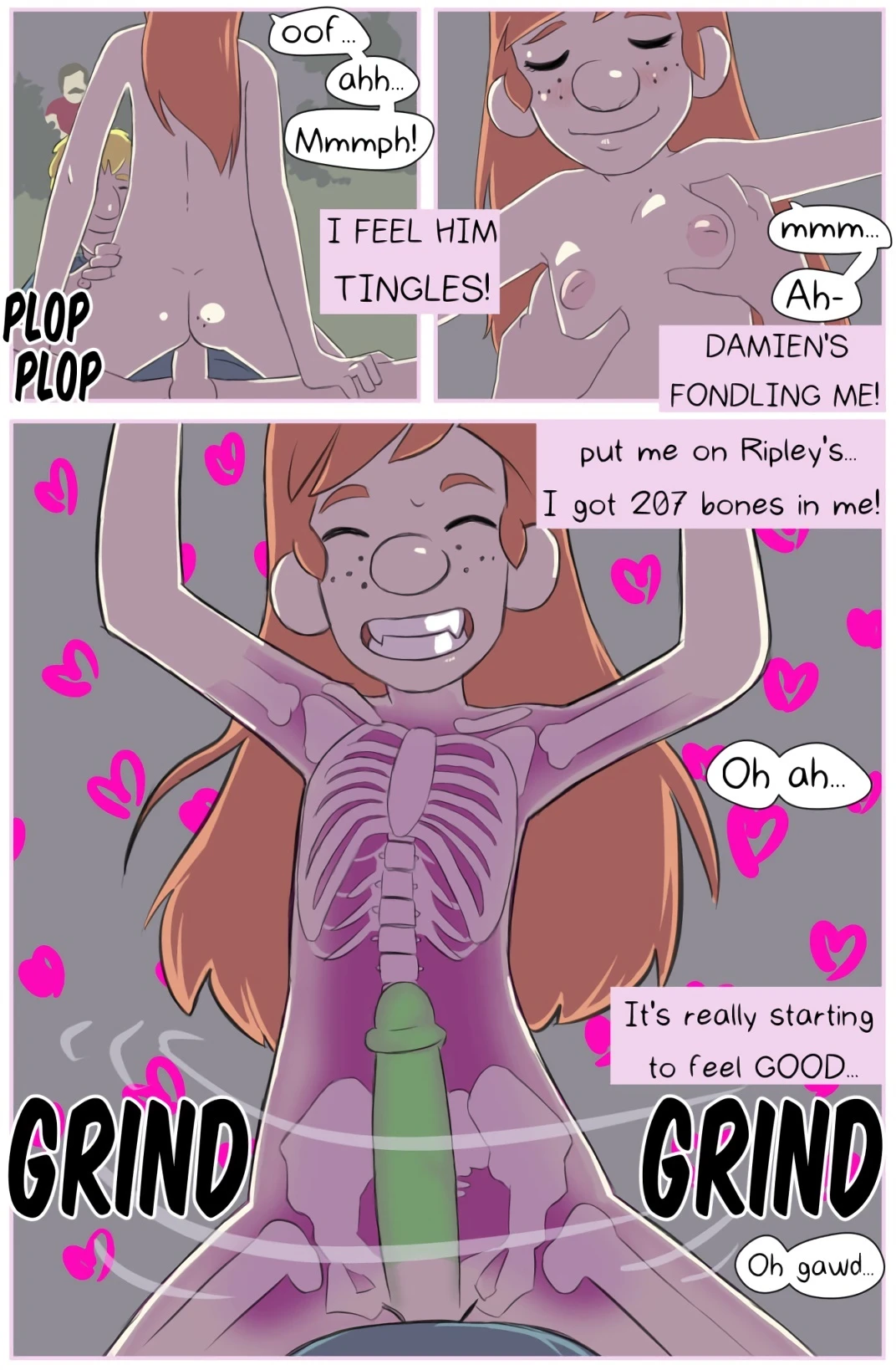 Zoe the Vampire porn comic picture 13