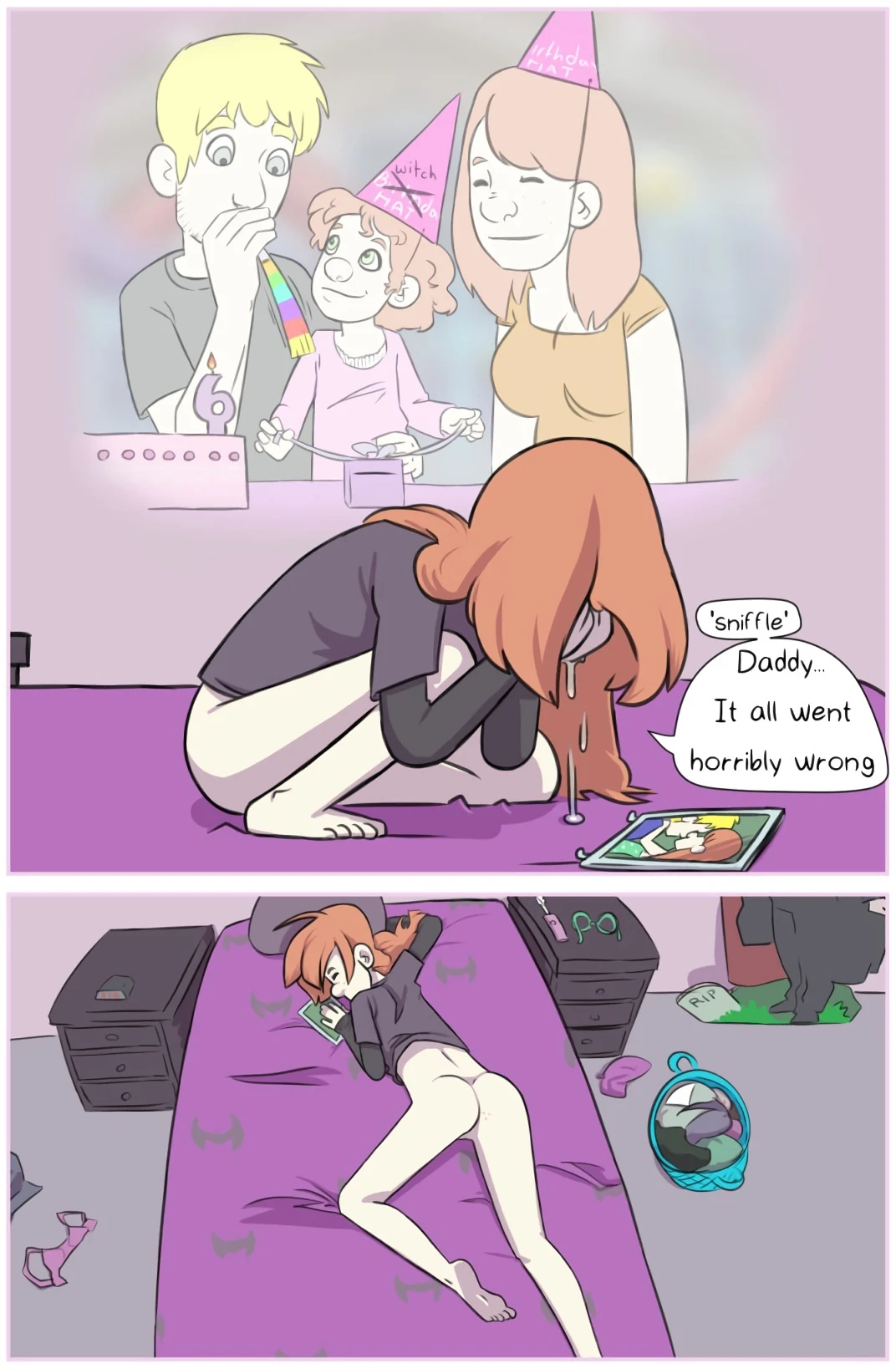 Zoe the Vampire porn comic picture 34