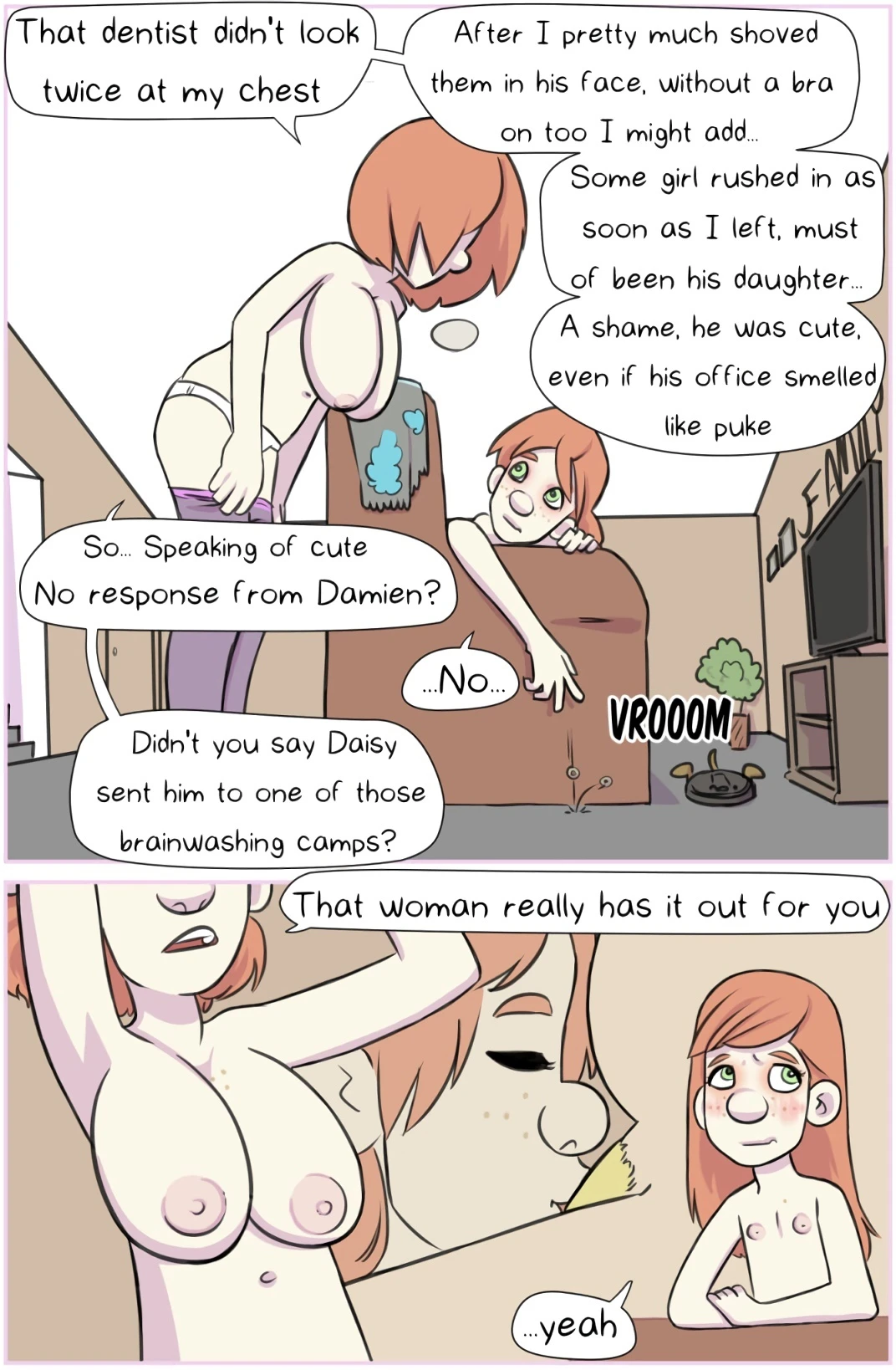 Zoe the Vampire porn comic picture 40