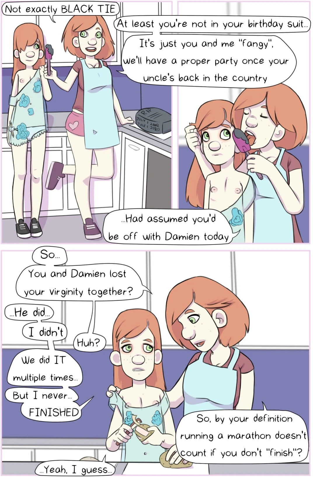 Zoe the Vampire porn comic picture 42