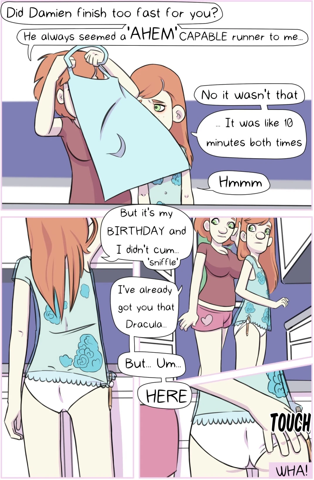 Zoe the Vampire porn comic picture 43