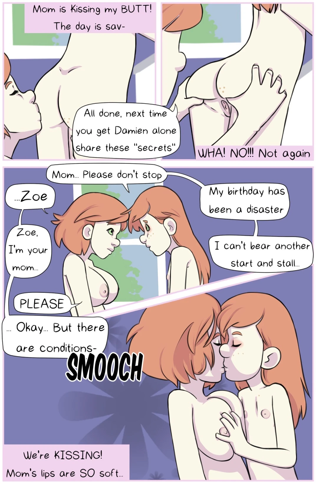 Zoe the Vampire porn comic picture 45