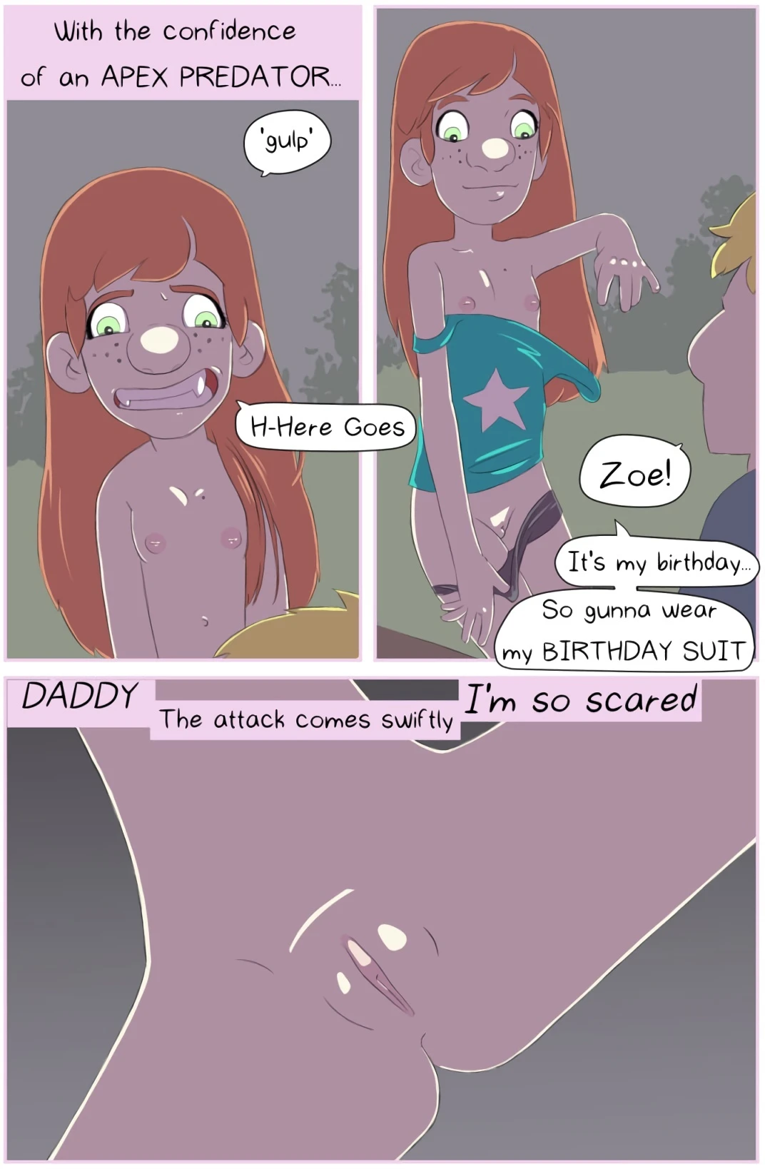 Zoe the Vampire porn comic picture 5