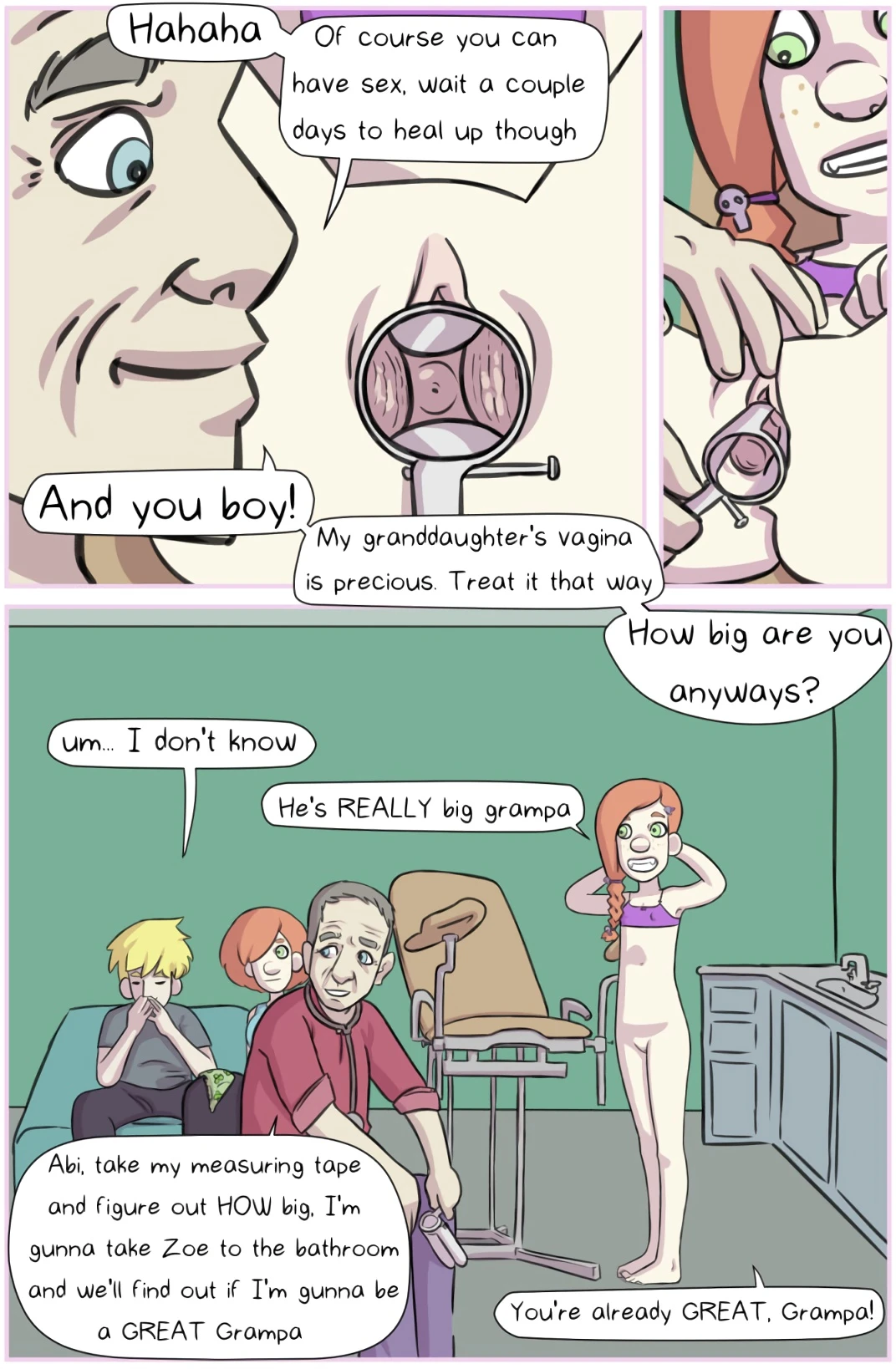 Zoe the Vampire porn comic picture 72