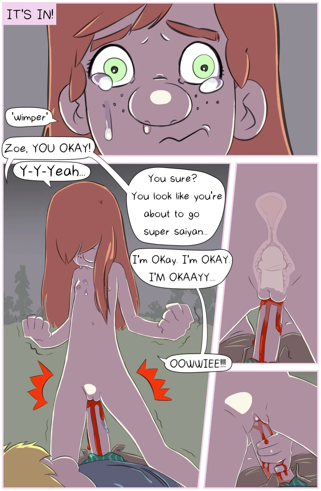 Zoe the Vampire porn comic picture 8