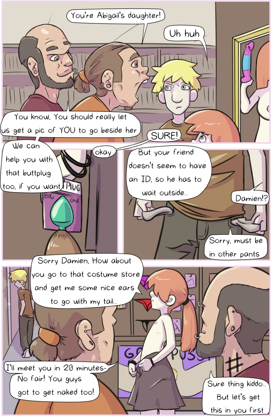 Zoe the Vampire porn comic picture 84