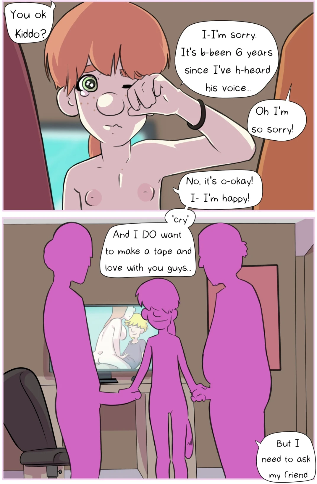 Zoe the Vampire porn comic picture 89