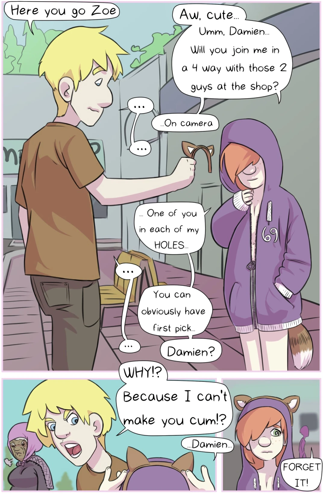 Zoe the Vampire porn comic picture 90