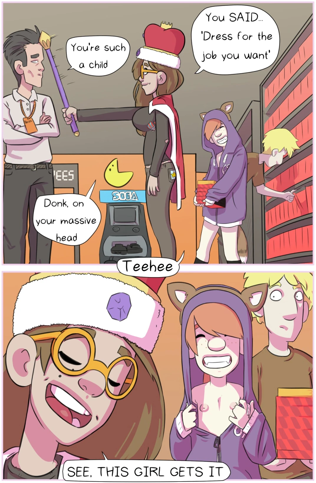 Zoe the Vampire porn comic picture 92