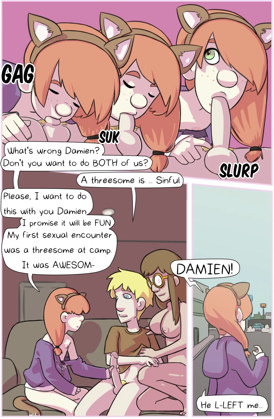 Zoe the Vampire porn comic picture 94