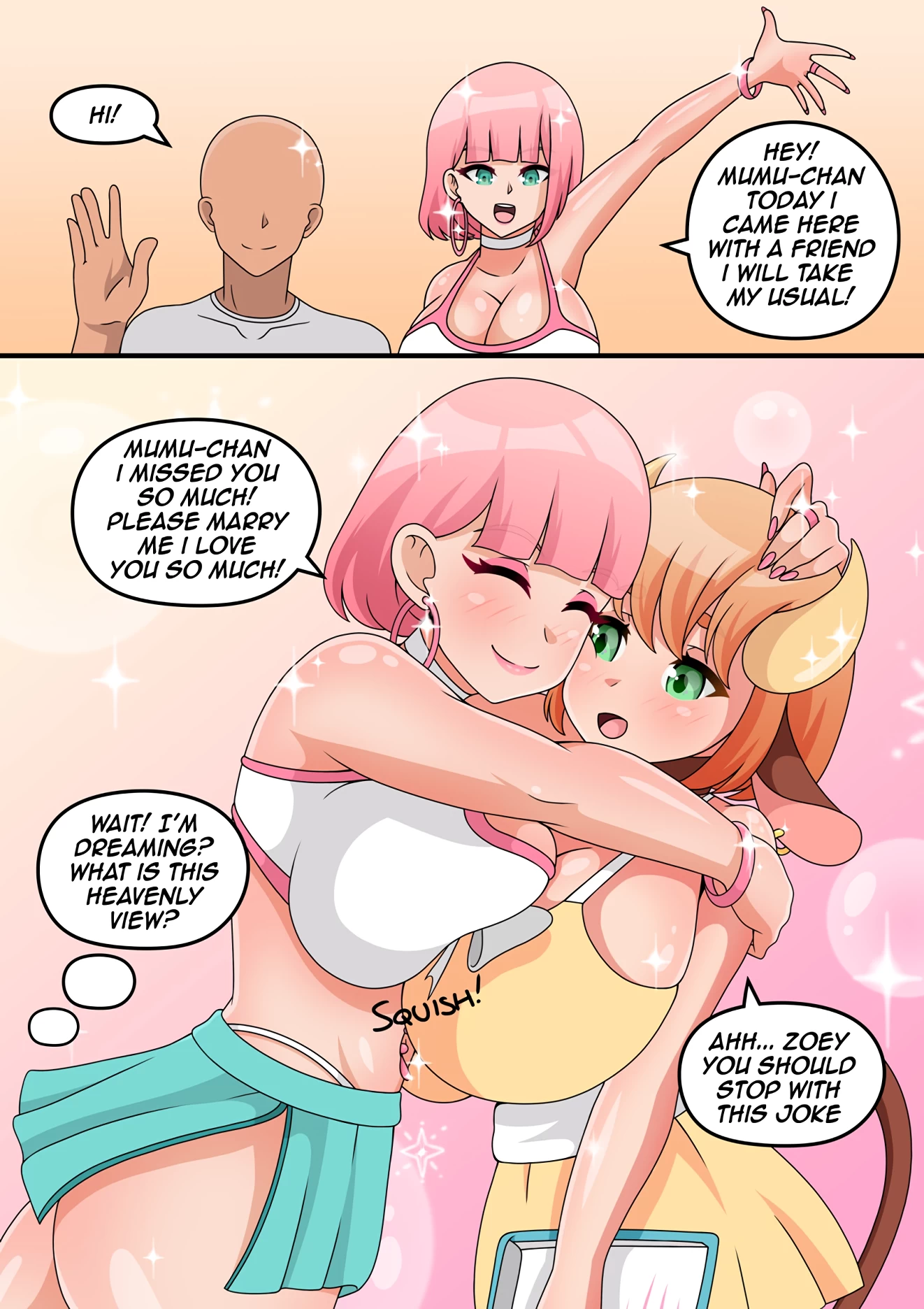 Zoey The Love Story 2 porn comic picture 6