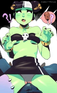 Zombie Girl porn comic picture 1