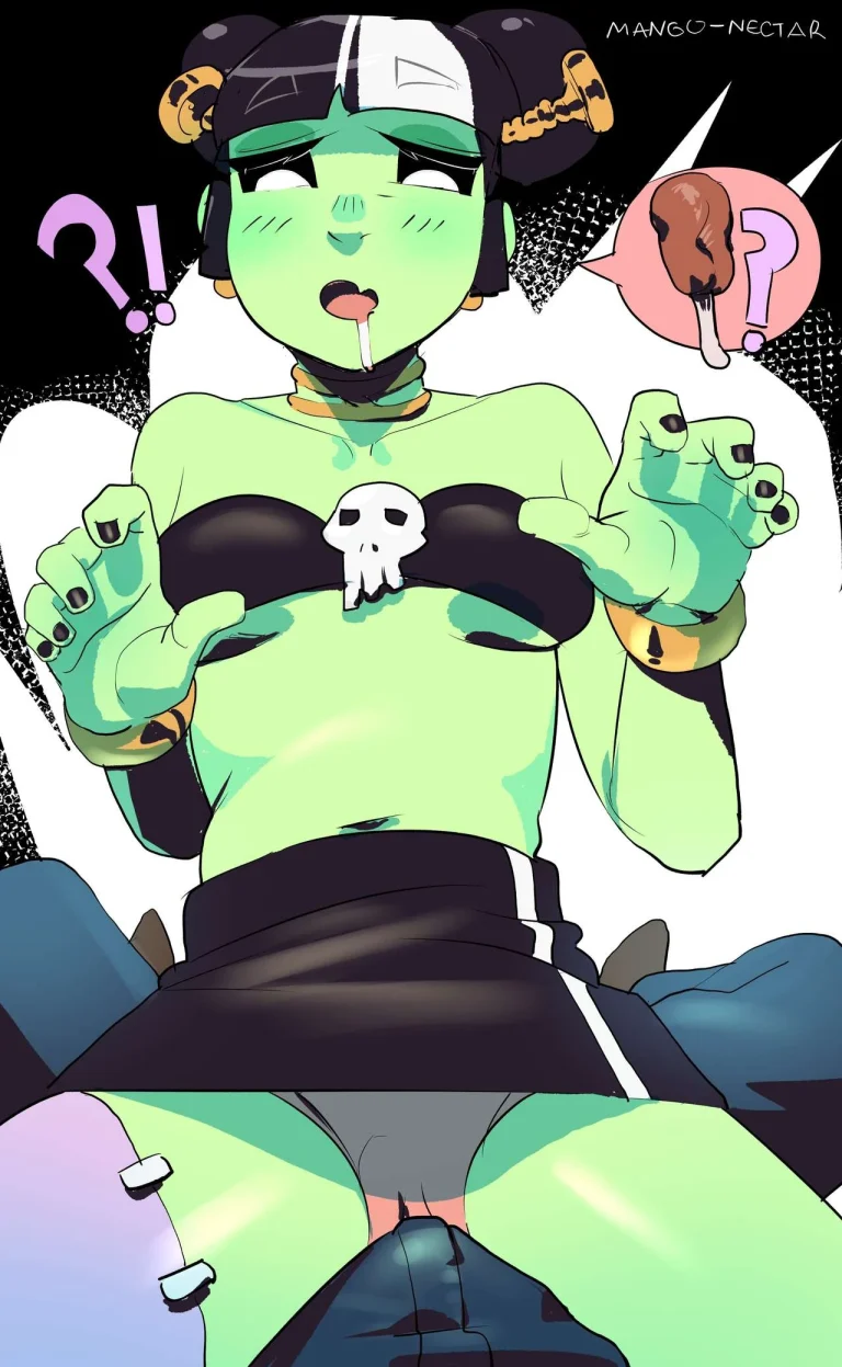 Zombie Girl porn comic picture 1