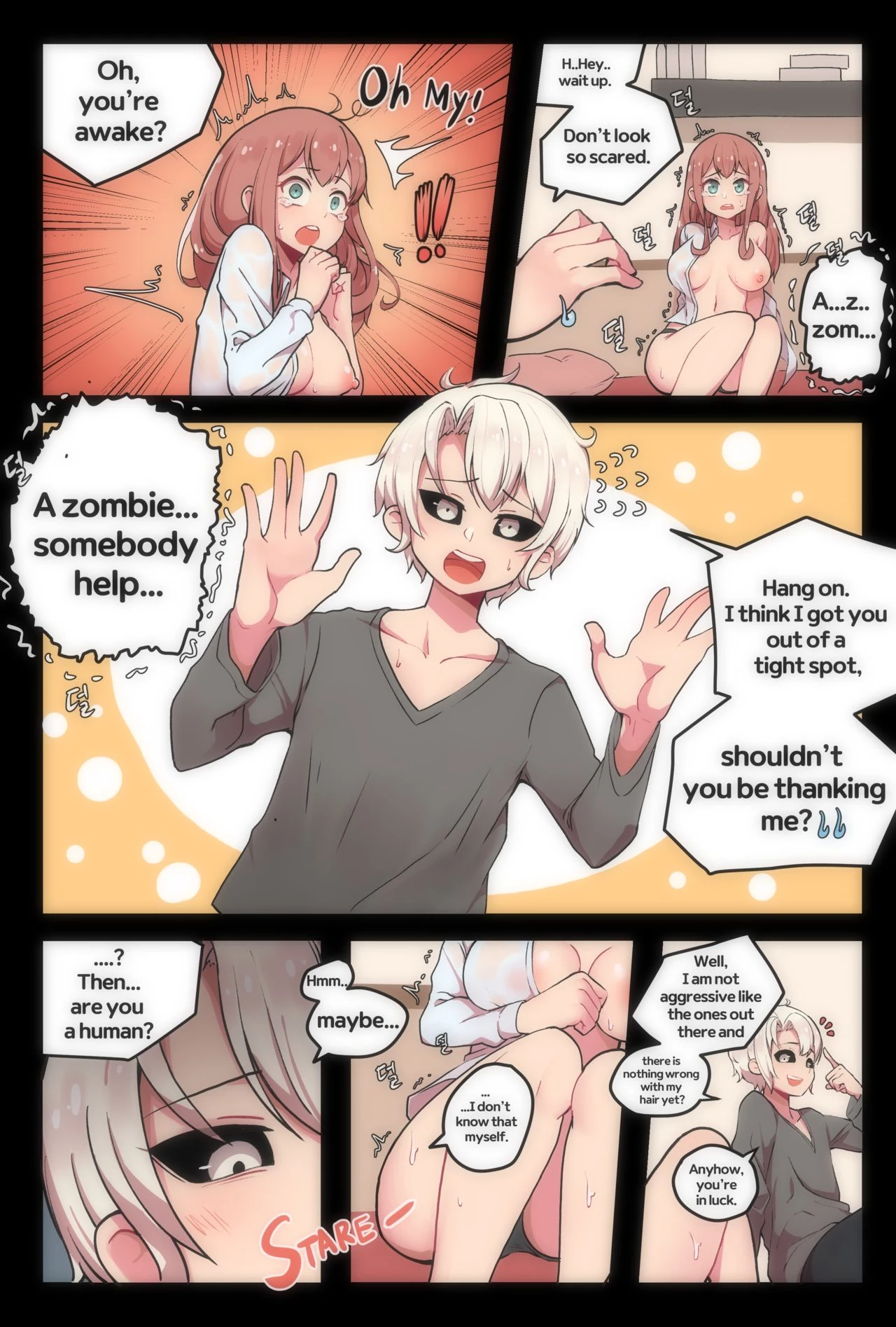 Zombie porn comic picture 8