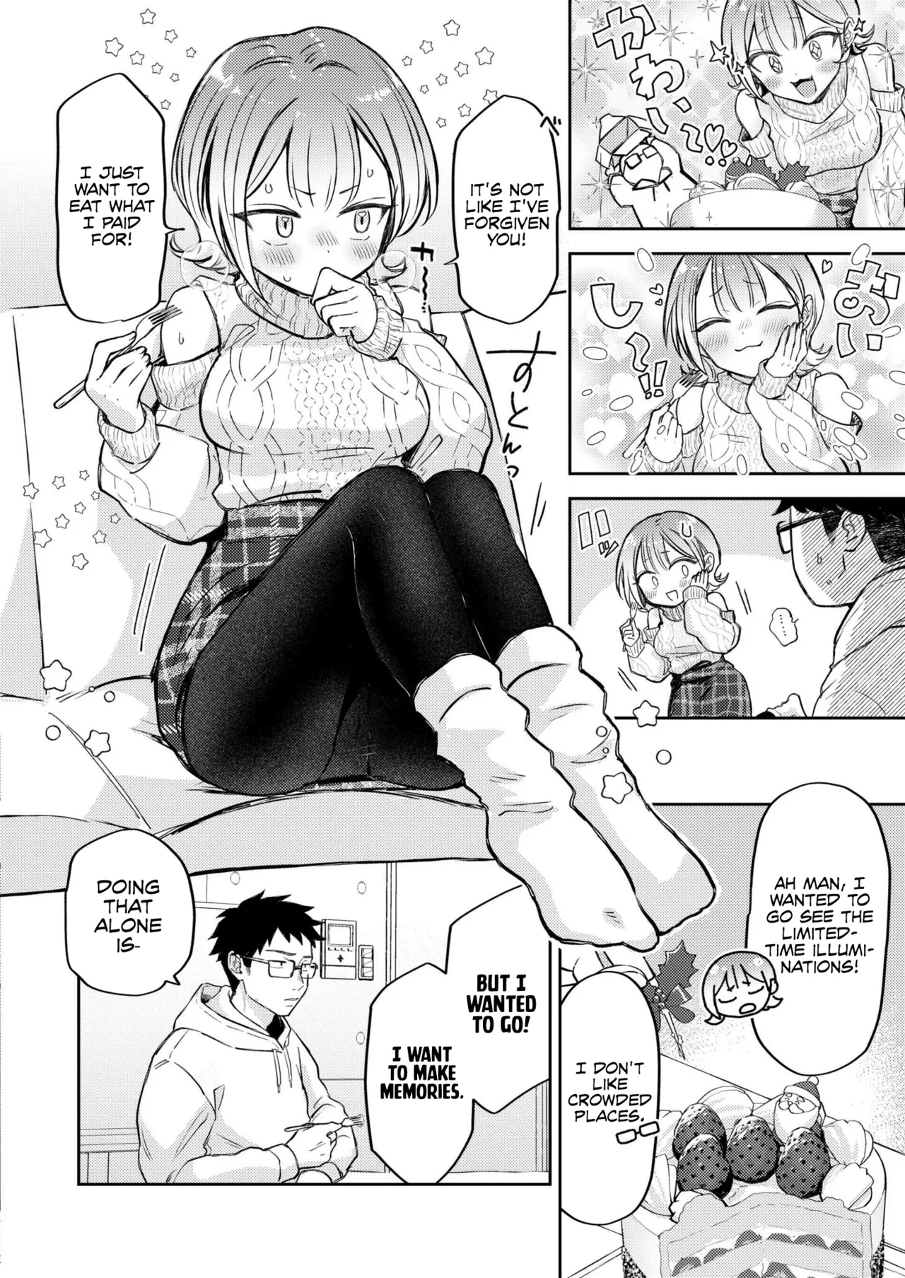 1-nichi Okure no Ijippari HOLLY NIGHT porn comic picture 4