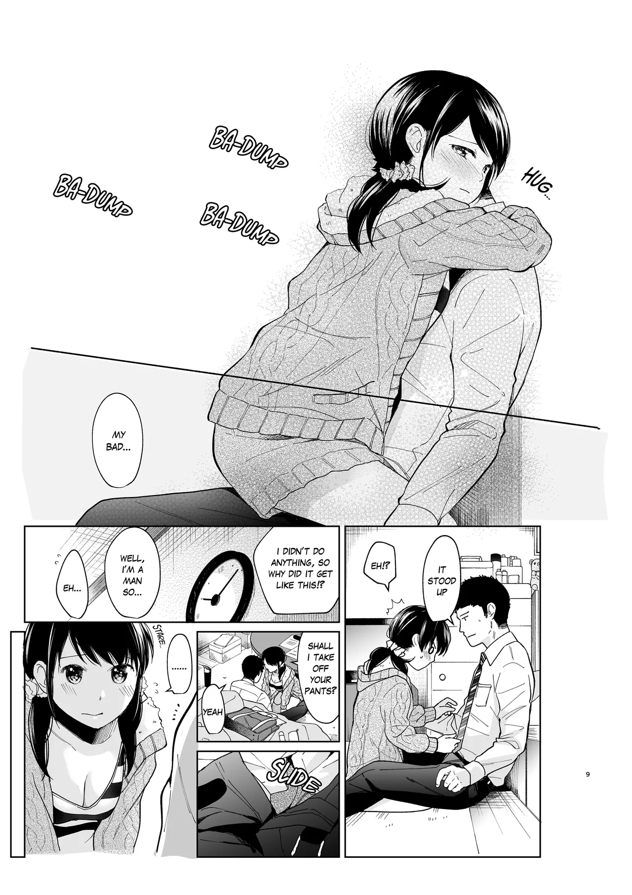 1 Room Apartment + Highschool Girl Suddenly Living Together? Close Contact!? First Sex!!? 10 porn comic picture 10