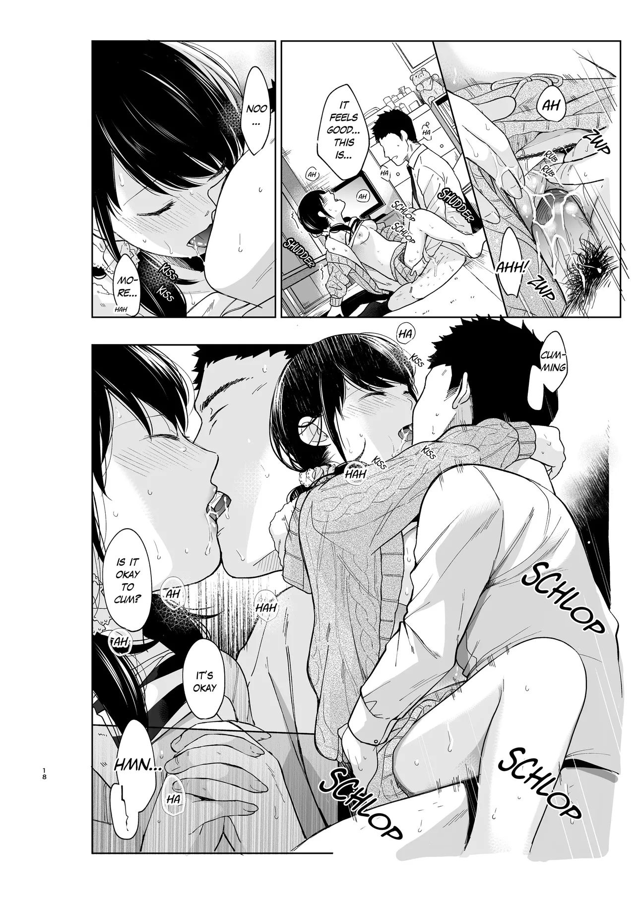 1 Room Apartment + Highschool Girl Suddenly Living Together? Close Contact!? First Sex!!? 10 porn comic picture 19