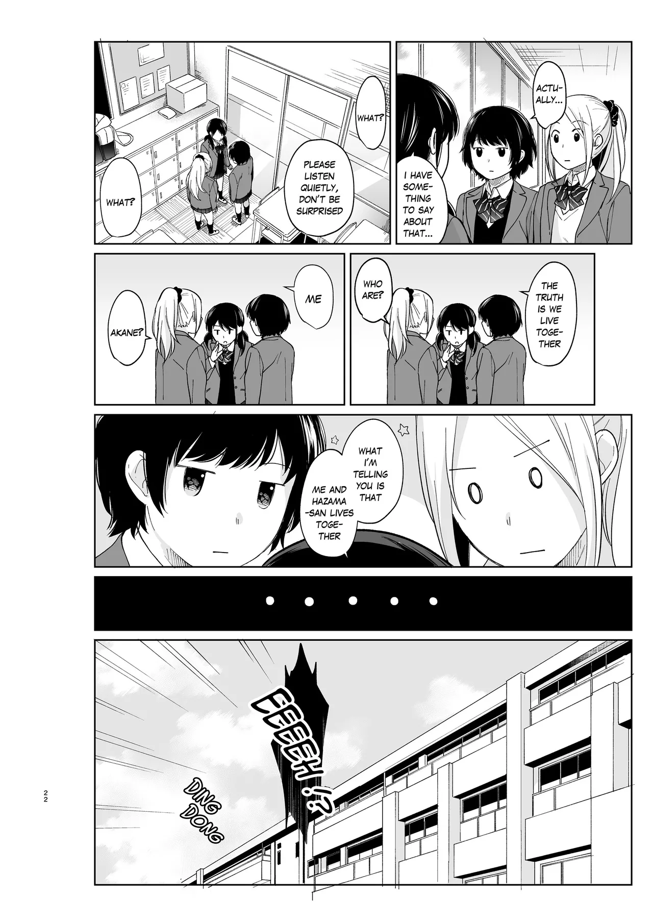1 Room Apartment + Highschool Girl Suddenly Living Together? Close Contact!? First Sex!!? 10 porn comic picture 23