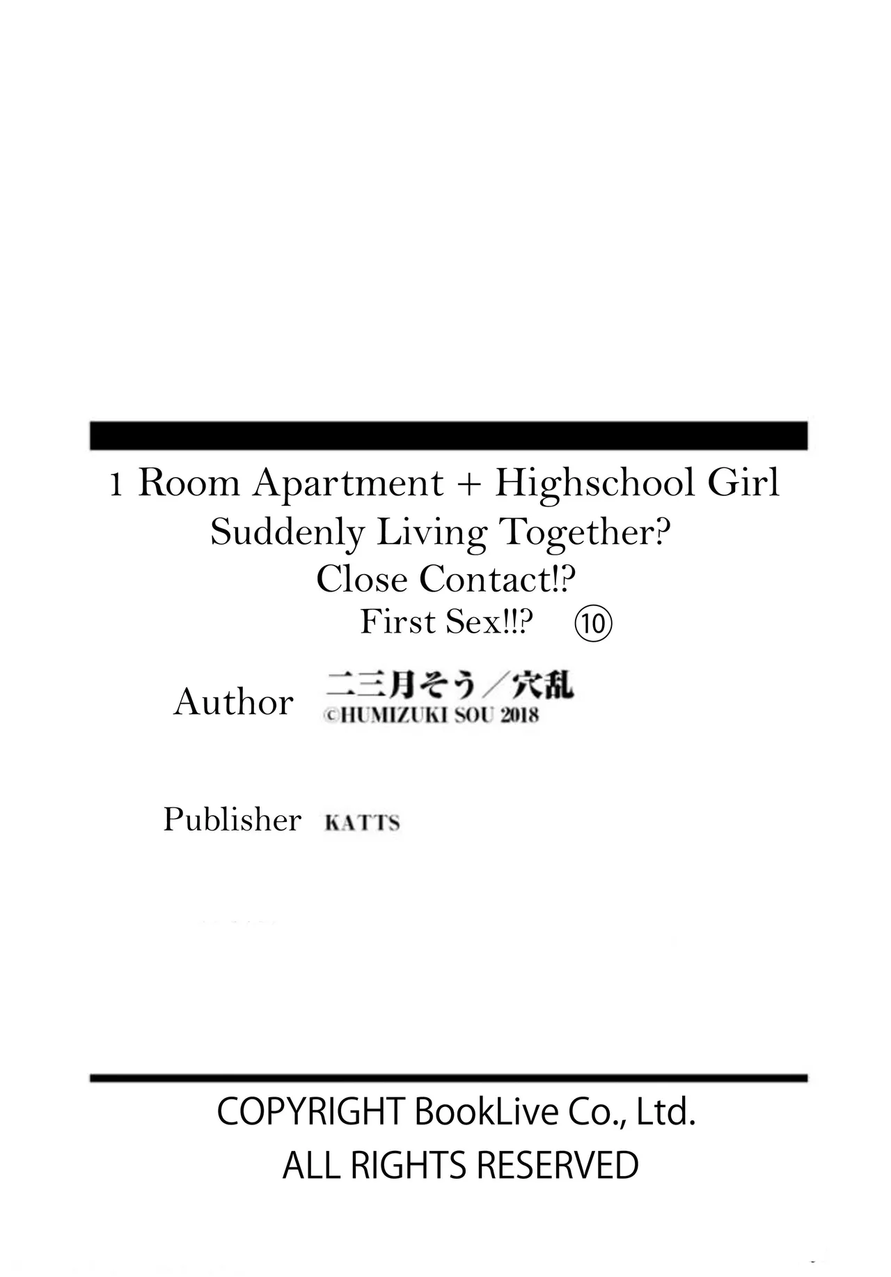 1 Room Apartment + Highschool Girl Suddenly Living Together? Close Contact!? First Sex!!? 10 porn comic picture 25