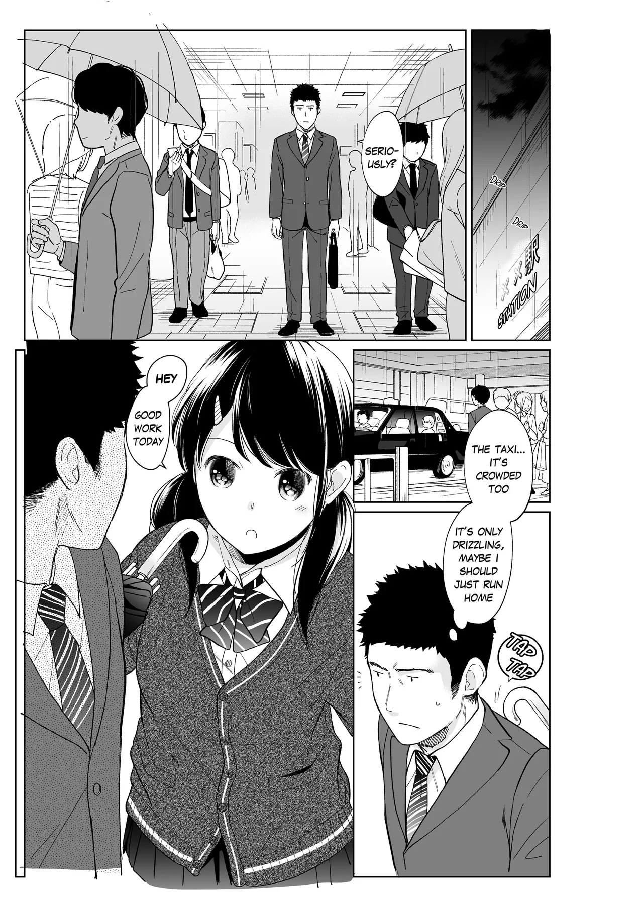 1 Room Apartment + Highschool Girl Suddenly Living Together? Close Contact!? First Sex!!? 12 porn comic picture 2