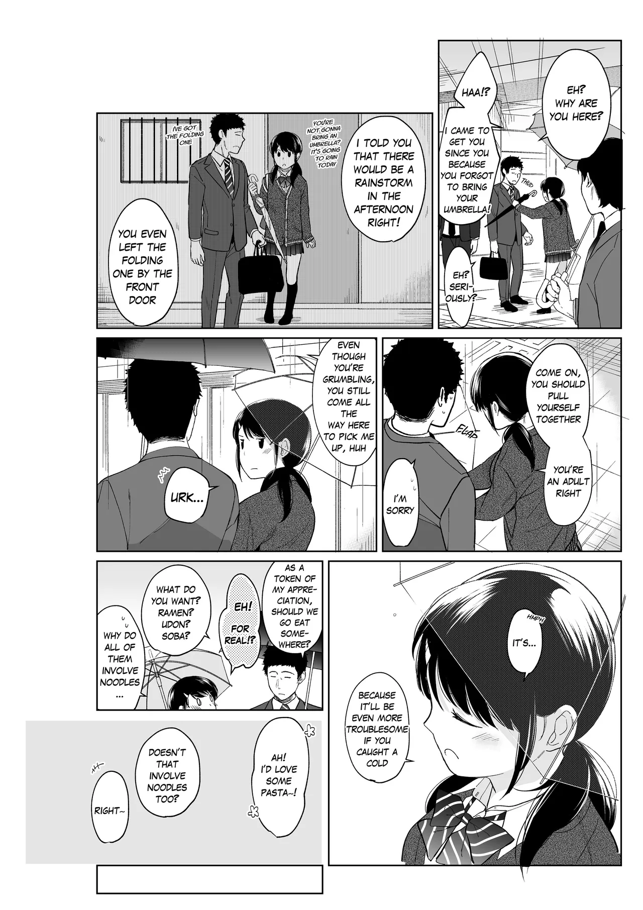 1 Room Apartment + Highschool Girl Suddenly Living Together? Close Contact!? First Sex!!? 12 porn comic picture 3