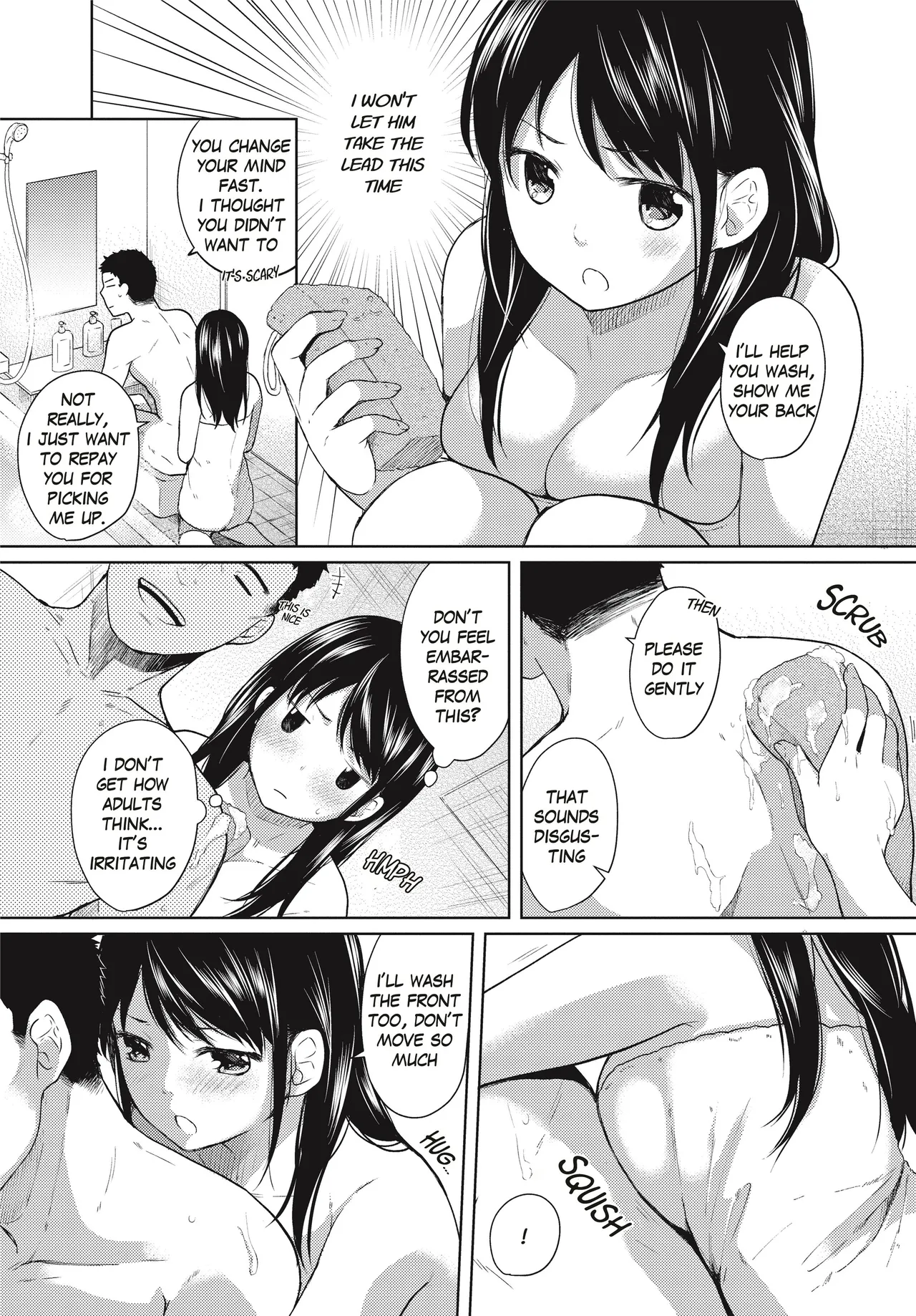 1 Room Apartment + Highschool Girl Suddenly Living Together? Close Contact!? First Sex!!? 3 porn comic picture 10