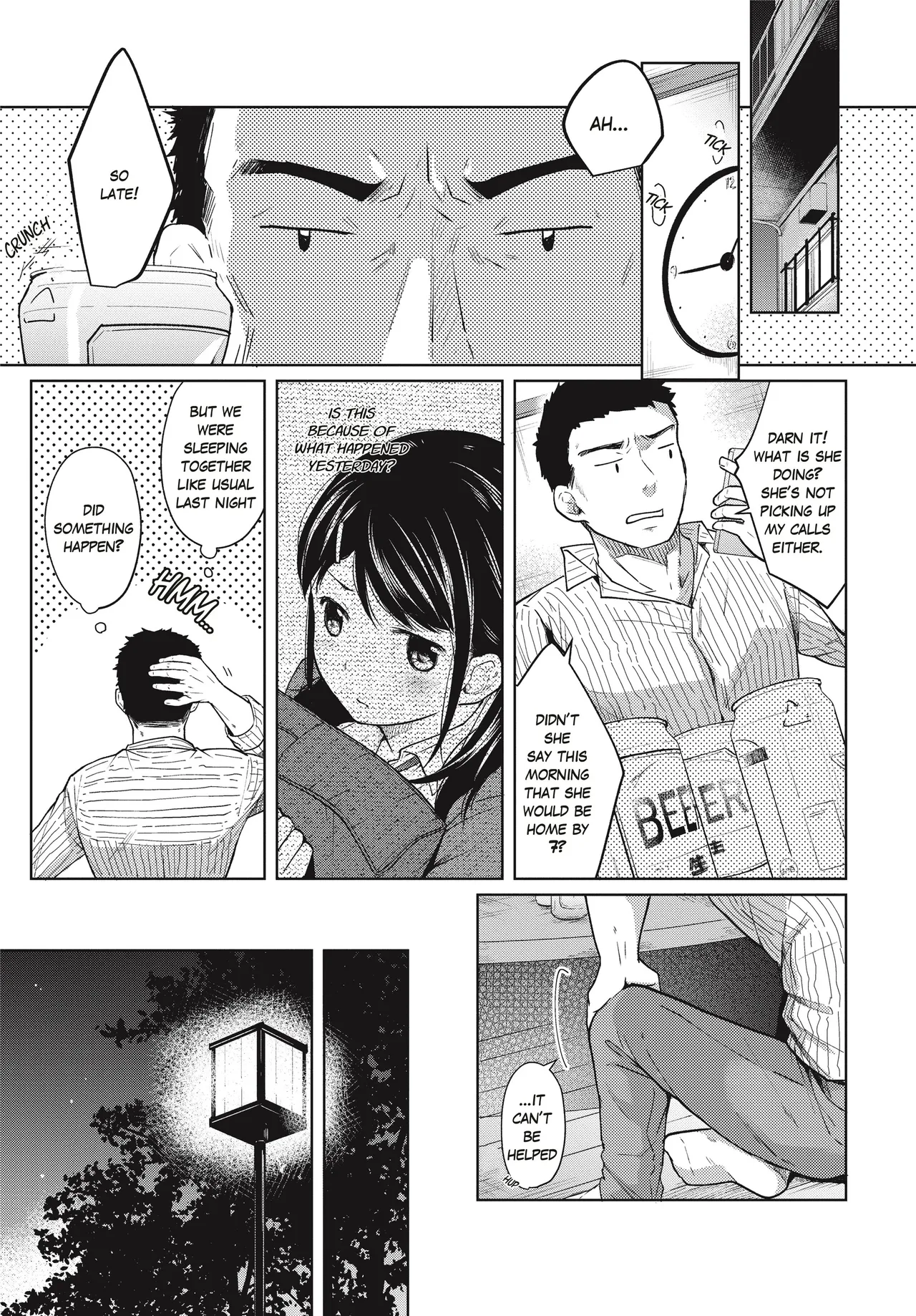 1 Room Apartment + Highschool Girl Suddenly Living Together? Close Contact!? First Sex!!? 3 porn comic picture 2