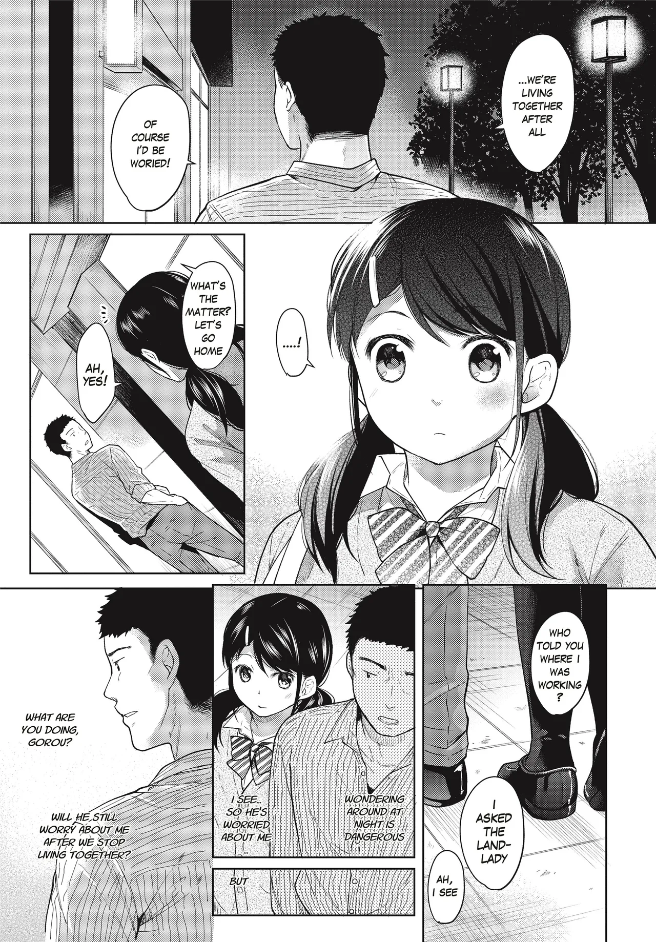 1 Room Apartment + Highschool Girl Suddenly Living Together? Close Contact!? First Sex!!? 3 porn comic picture 4