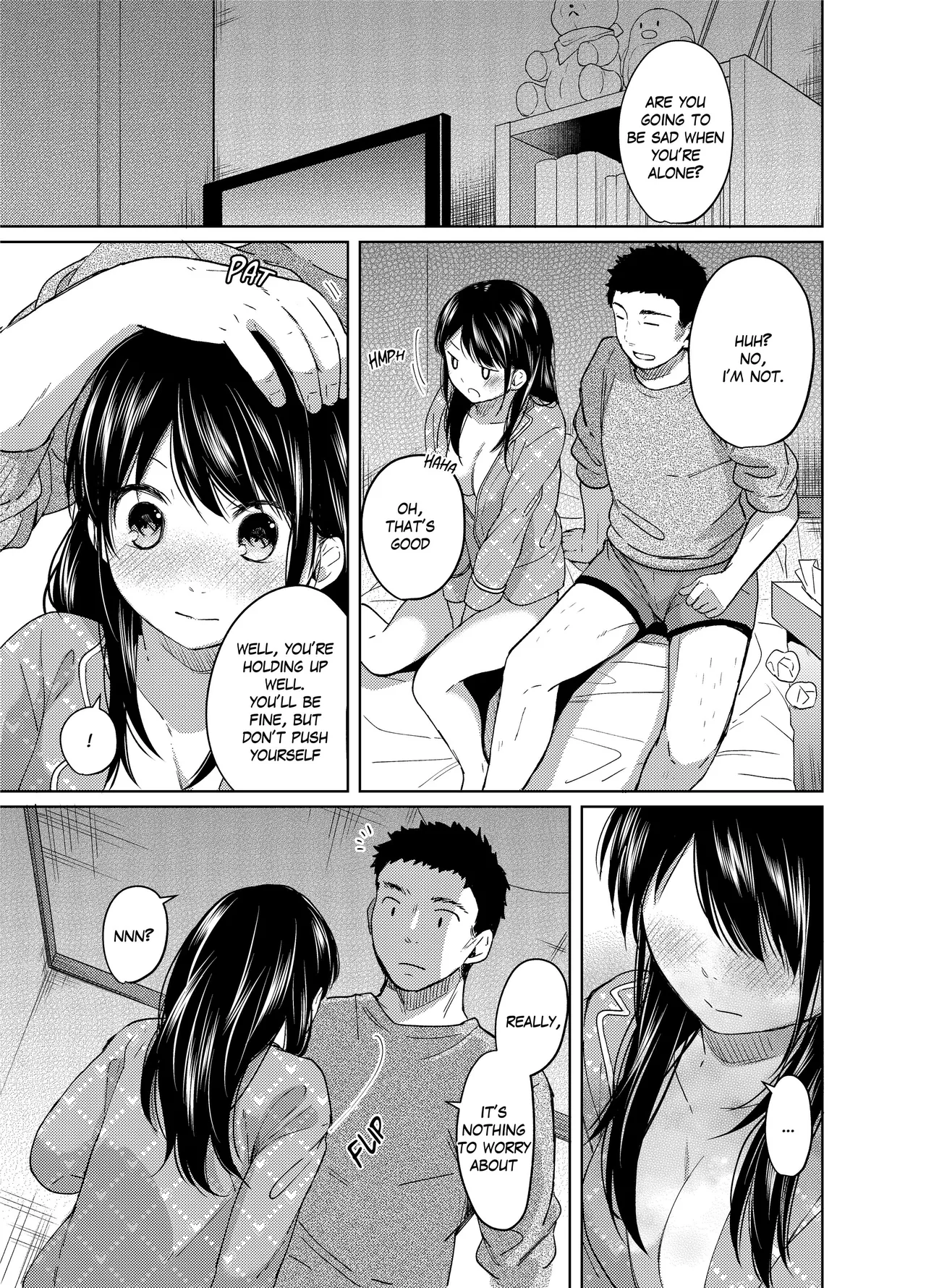 1 Room Apartment + Highschool Girl Suddenly Living Together? Close Contact!? First Sex!!? 4 porn comic picture 24