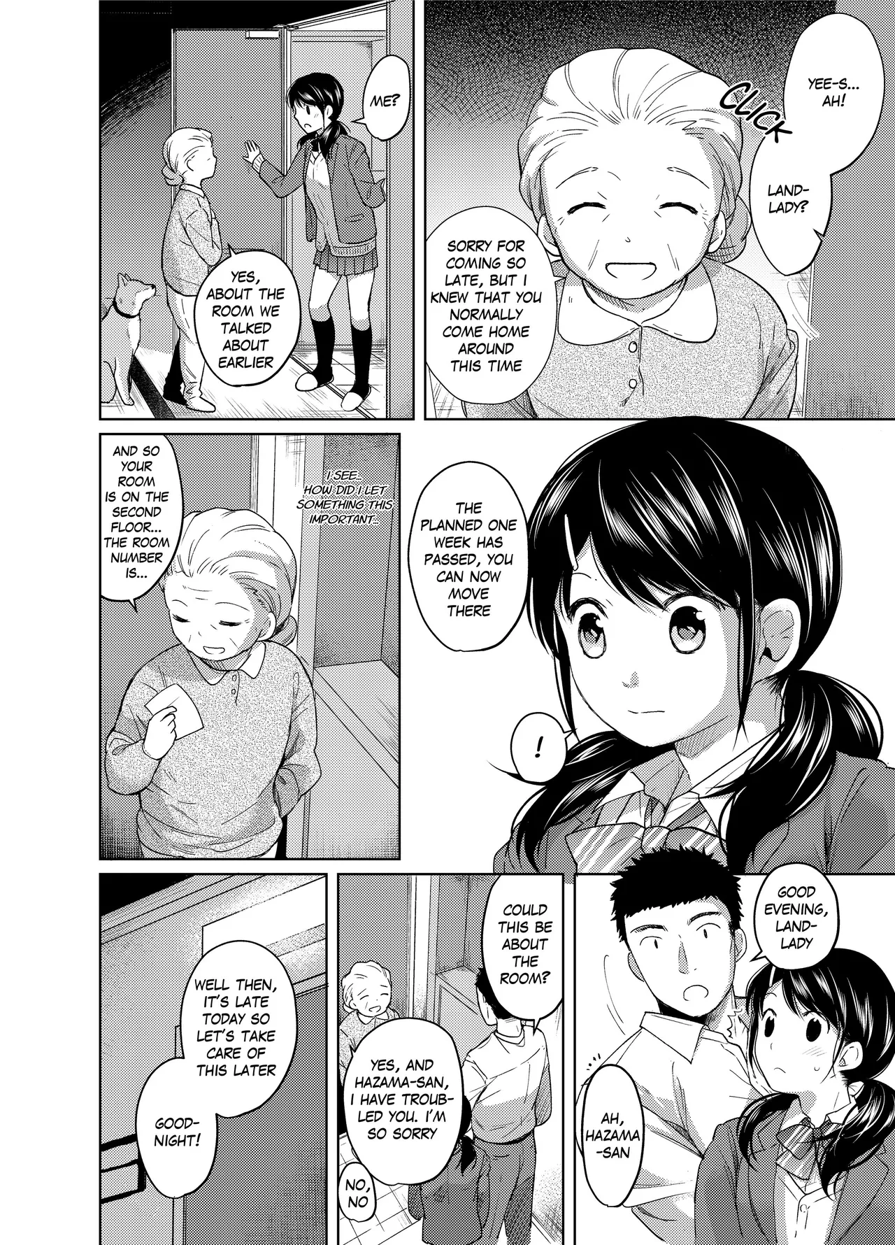 1 Room Apartment + Highschool Girl Suddenly Living Together? Close Contact!? First Sex!!? 4 porn comic picture 5