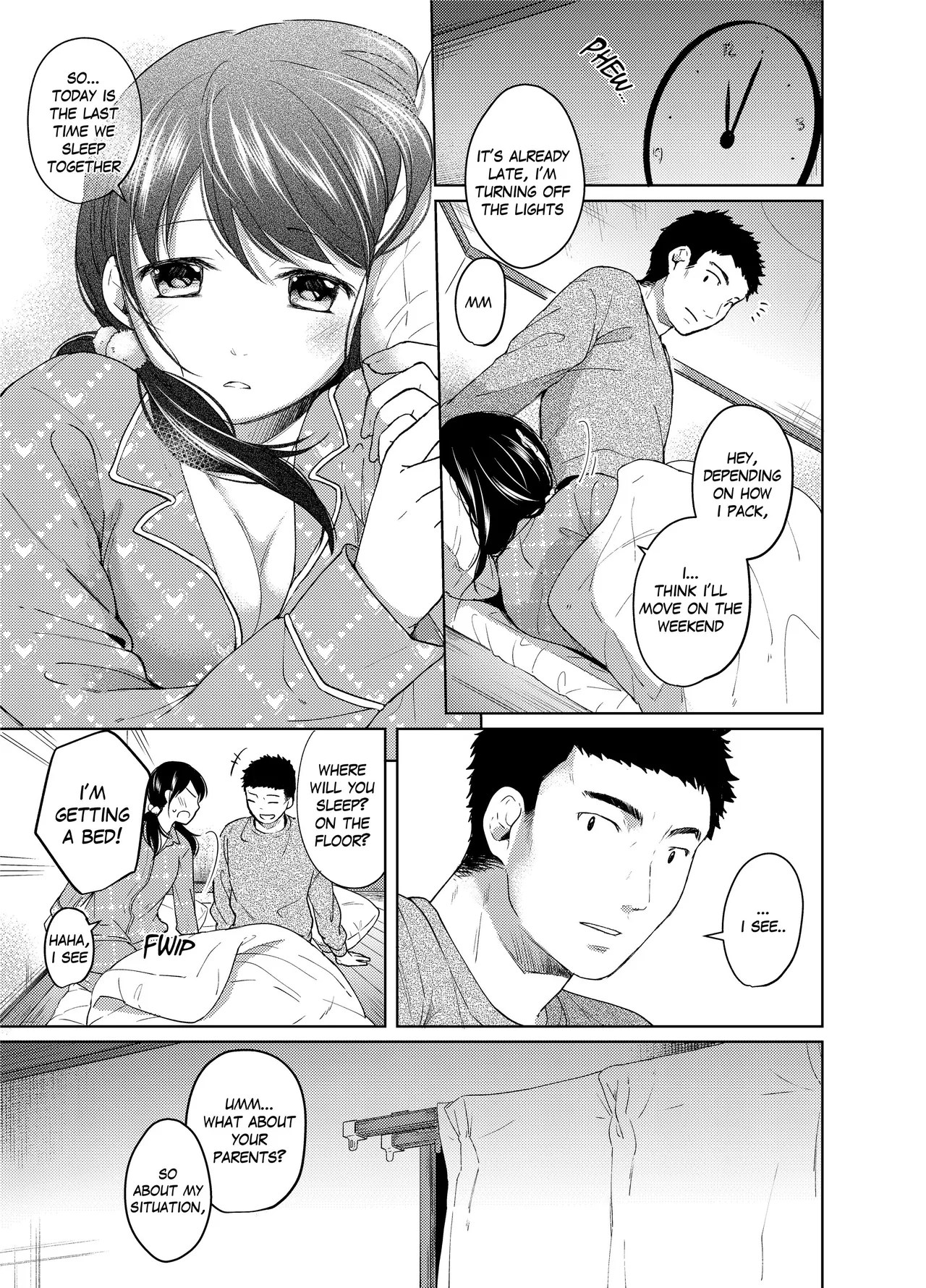 1 Room Apartment + Highschool Girl Suddenly Living Together? Close Contact!? First Sex!!? 4 porn comic picture 8