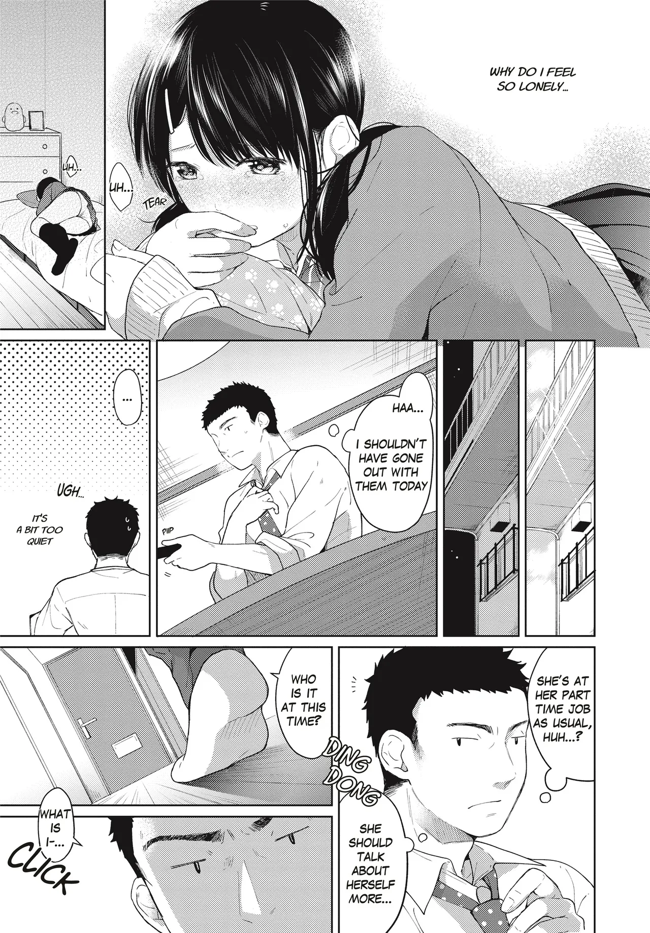 1 Room Apartment + Highschool Girl Suddenly Living Together? Close Contact!? First Sex!!? 5 porn comic picture 6