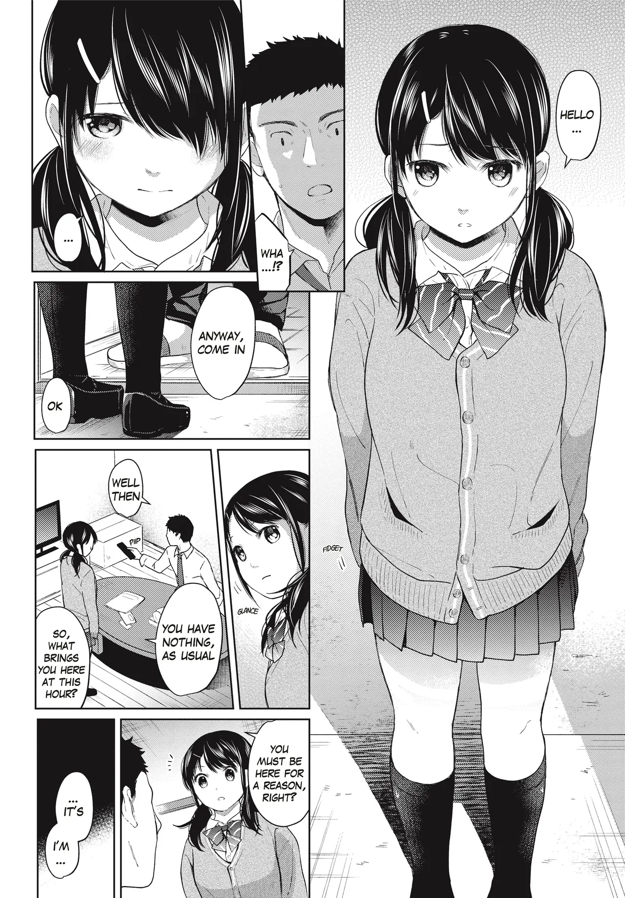 1 Room Apartment + Highschool Girl Suddenly Living Together? Close Contact!? First Sex!!? 5 porn comic picture 7