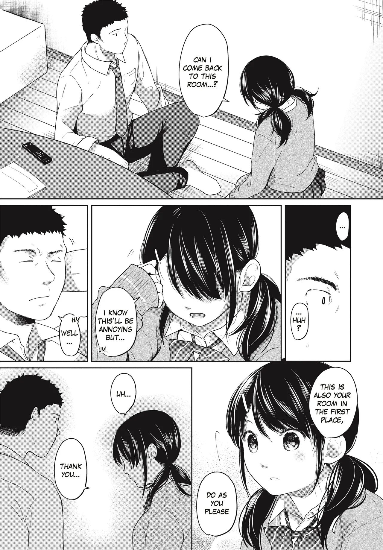 1 Room Apartment + Highschool Girl Suddenly Living Together? Close Contact!? First Sex!!? 5 porn comic picture 8