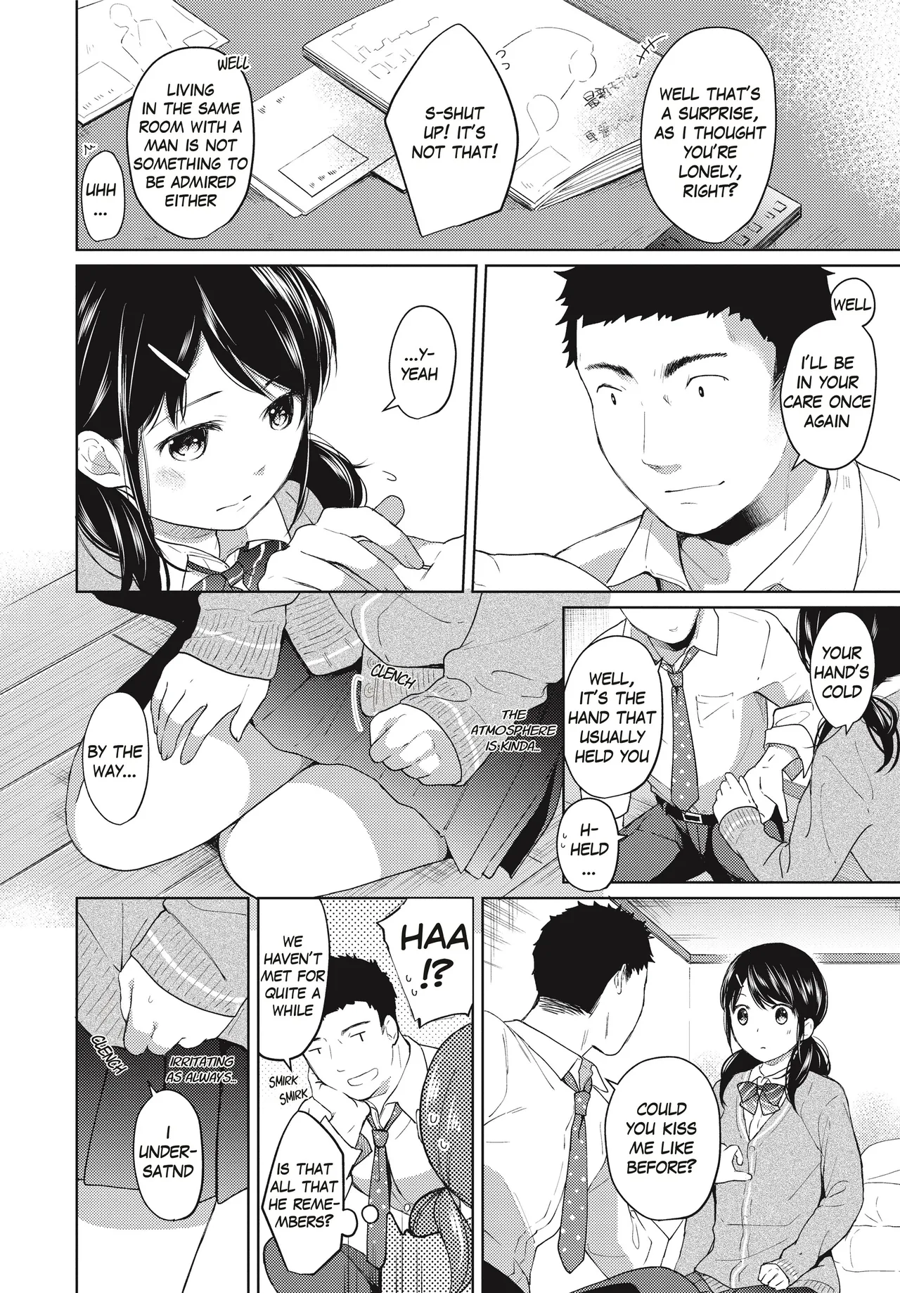 1 Room Apartment + Highschool Girl Suddenly Living Together? Close Contact!? First Sex!!? 5 porn comic picture 9