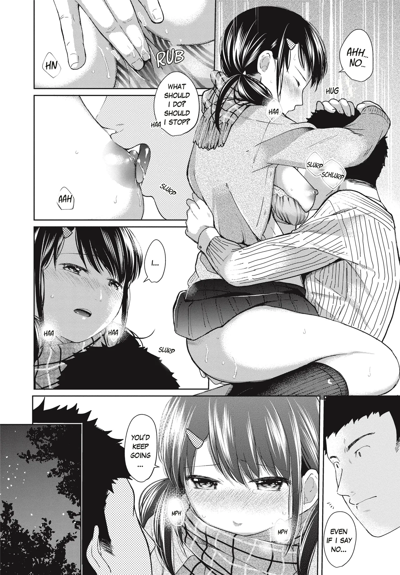 1 Room Apartment + Highschool Girl Suddenly Living Together? Close Contact!? First Sex!!? 6 porn comic picture 15