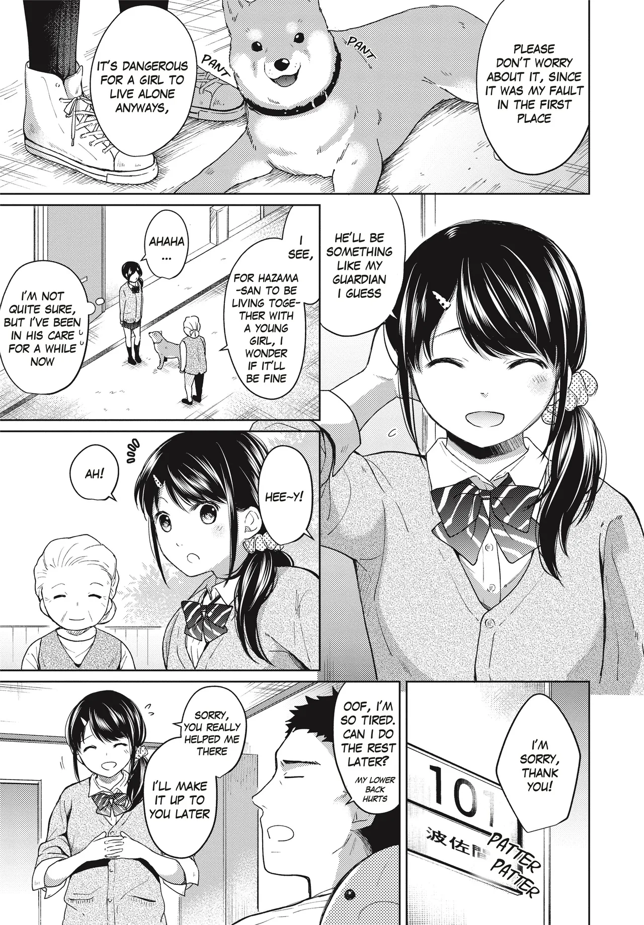 1 Room Apartment + Highschool Girl Suddenly Living Together? Close Contact!? First Sex!!? 6 porn comic picture 2