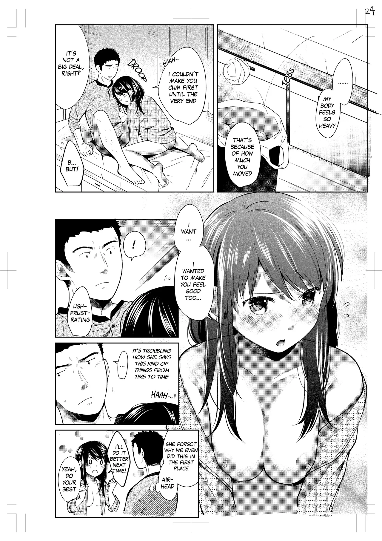 1 Room Apartment + Highschool Girl Suddenly Living Together? Close Contact!? First Sex!!? 7 porn comic picture 25
